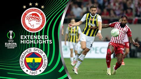 Olympiacos vs. Fenerbhaçe: Extended Highlights .